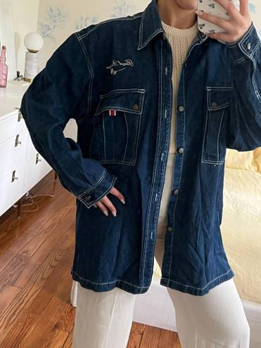 Hazel Boutique Oversized denim Jacket Or Dress