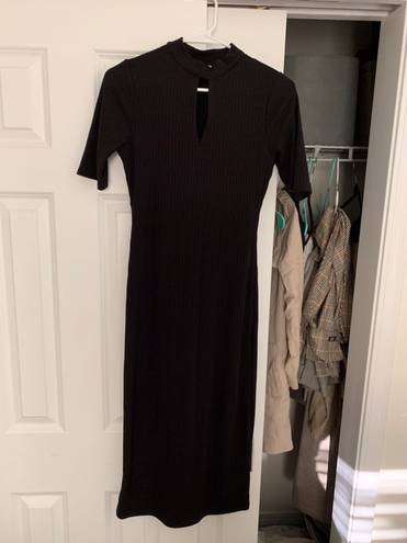 Marshalls Black Midi Dress