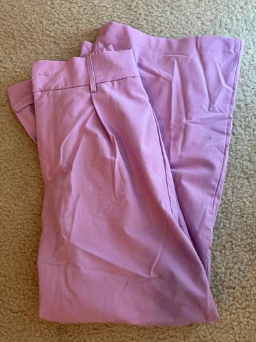 Cropped Trouser Purple