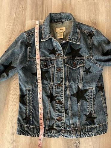 L.L.Bean  S Star Blue Jean Jacket