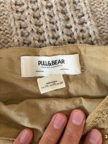 Pull & Bear Skort With Sequins Detail 