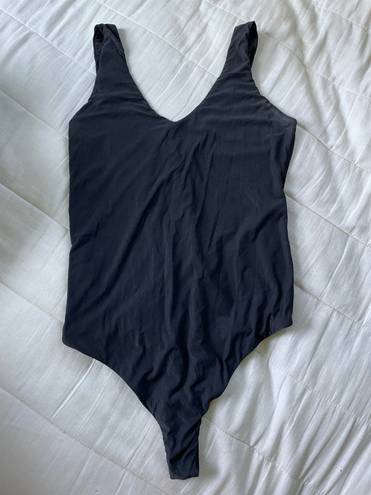 Aerie Black  Bodysuit