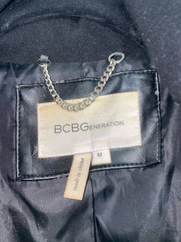 BCBGeneration Black Leather Jacket