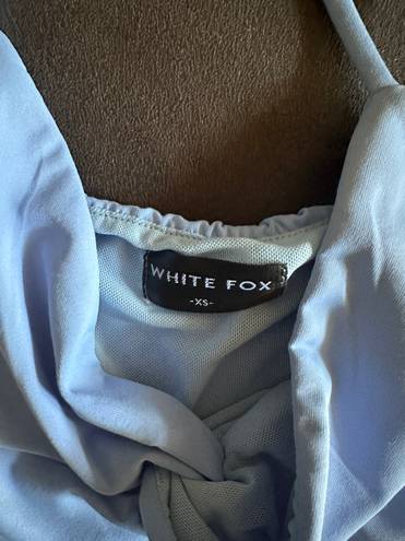 White Fox Boutique Blue Crop