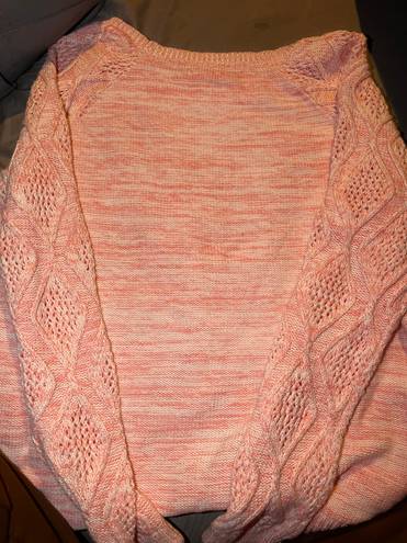 Sonoma Large Womens Pink Sweater