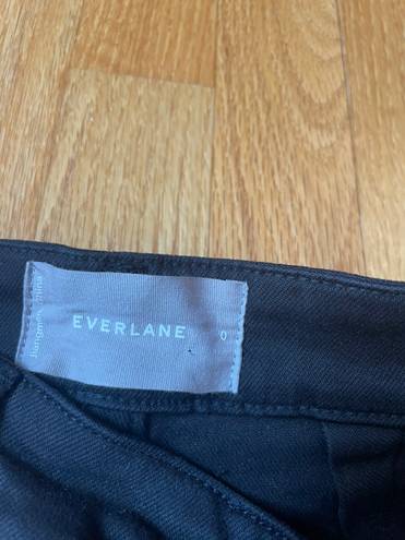 Everlane Black Straight Crop Pants
