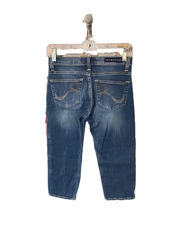 Rock & Republic Roskilde Cropped Jeans Blue Size 0 Minimalist Casual Coastal