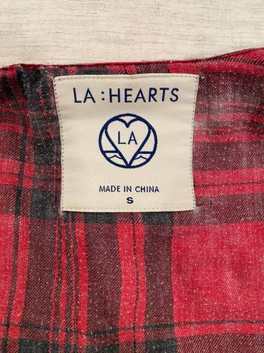 LA Hearts Flannel Jacket