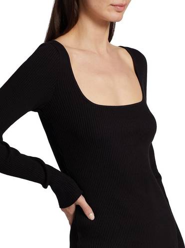 Vince Rib-Knit Mini Dress