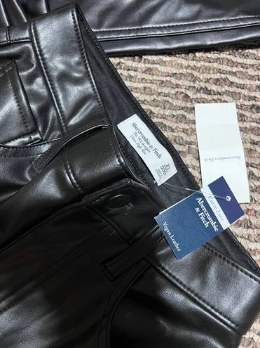 Abercrombie & Fitch Leather Pants