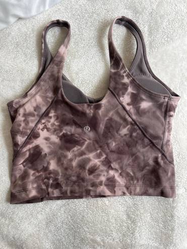 Lululemon Purple Tie Dye Align Tank