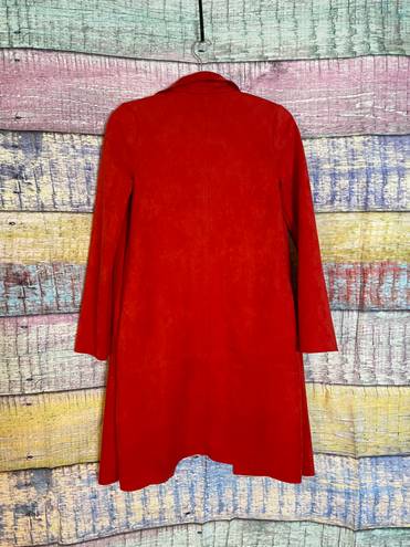 ZARA Red Overcoat