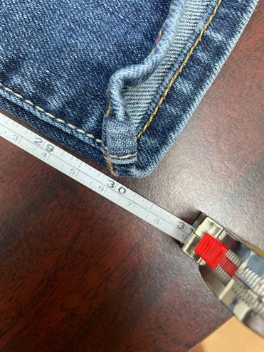 American Eagle Stretch Dark Wash Denim Slim Boot Size 14