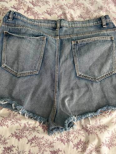 Pretty Little Thing High Waisted Denim Shorts