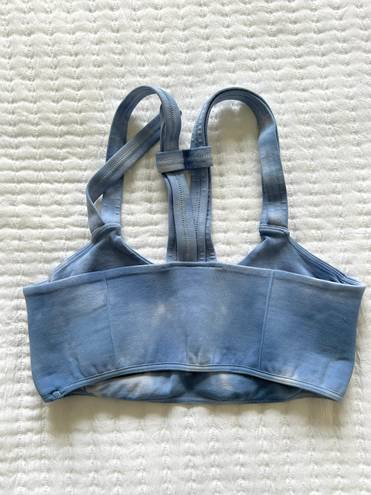 Free People Movement blue tie dye sports bra size small/medium