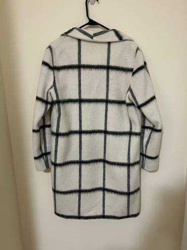 Anthropologie Elevenses Checkered Coat