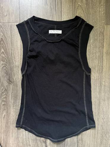 Free People Black Tank