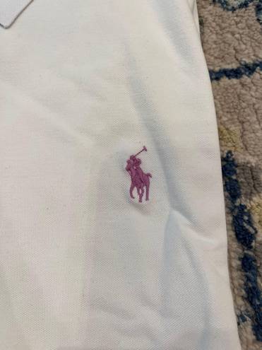 Polo White  Golf Shirt.