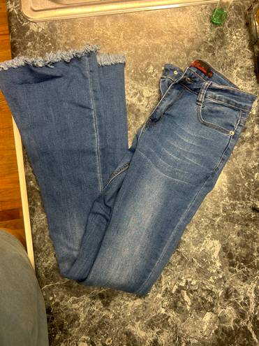 Blue Flare Jeans Size 0