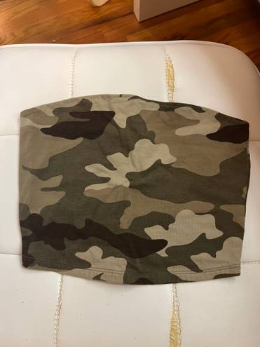 Garage Camo Tube Top