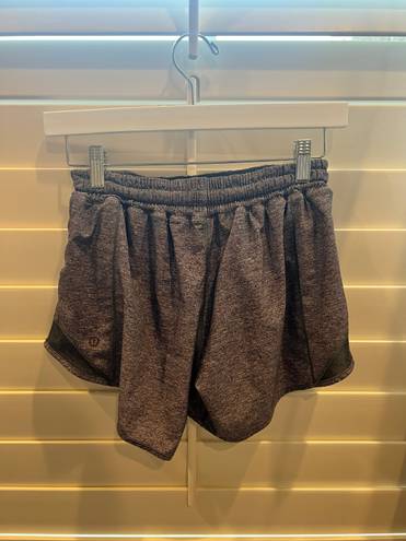 Lululemon Gray Hotty Hot 4” Shorts