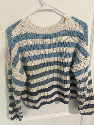 Francesca's Striped Knit Sweater