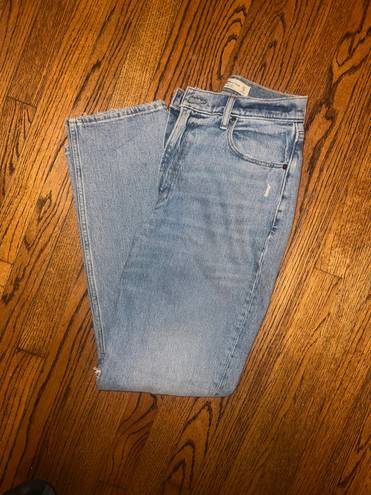 Abercrombie & Fitch High Rise 90s Straight Jean