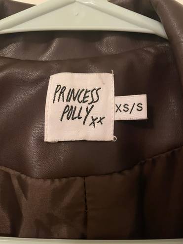 Princess Polly Faux Leather Jacket