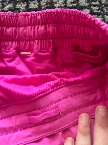 Lululemon Sonic Pink Hotty Hot Shorts