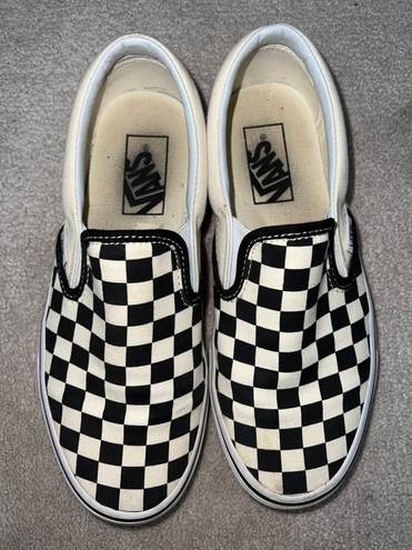 Vans Checkered Slip-Ons