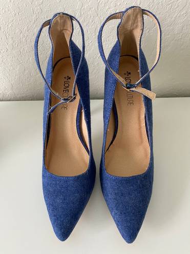 Love Culture 8 HIGH heels in blue