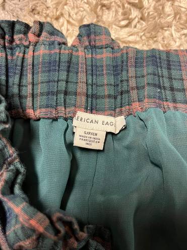 American Eagle Outfitters Plaid Mini Skirt