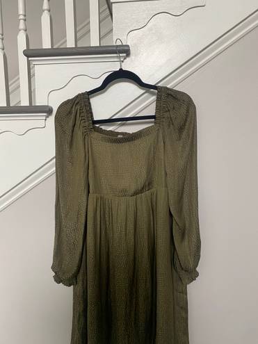 The Loft NWT Petite Square Neck Babydoll Dress