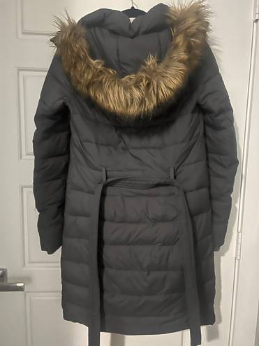 Abercrombie & Fitch Grey Puffer Jacket