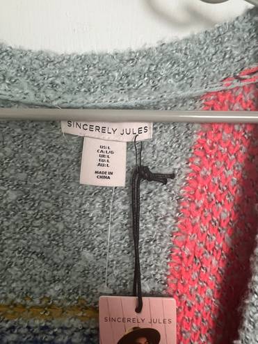 Sincerely Jules Colorful Cardigan