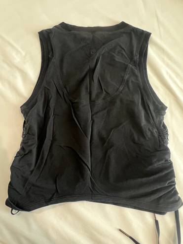 Lululemon Cinch Me Up Tank Black Size 4