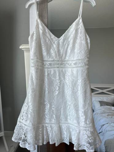 Hello Molly white lace dress