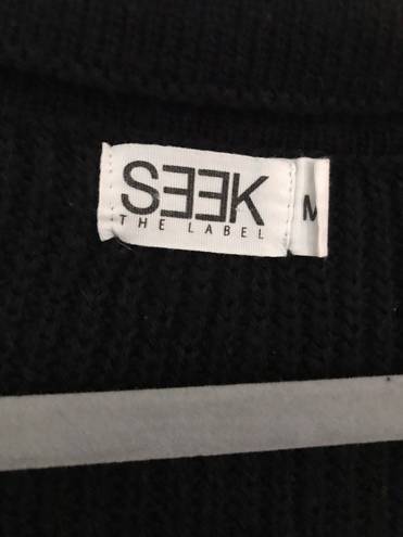 SEEK the Label Black Sweater