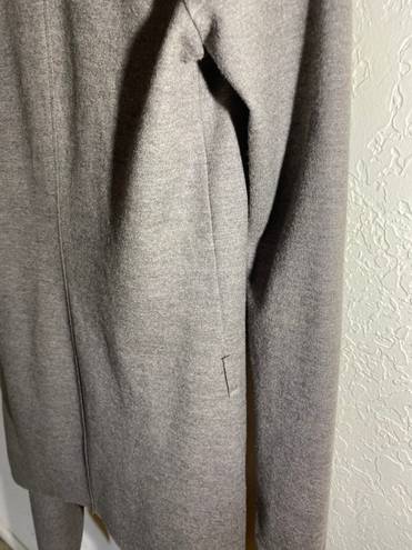 Helmut Lang Sonar 100% Wool Cardigan Sweater Jacket Taupe ( S )