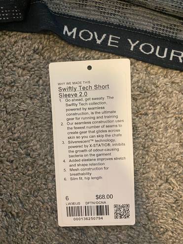 Lululemon Swiftly Tech Short Sleeve 2.0