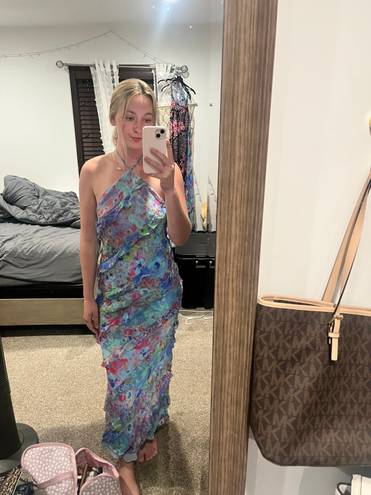 ZARA Floral Maxi Dress