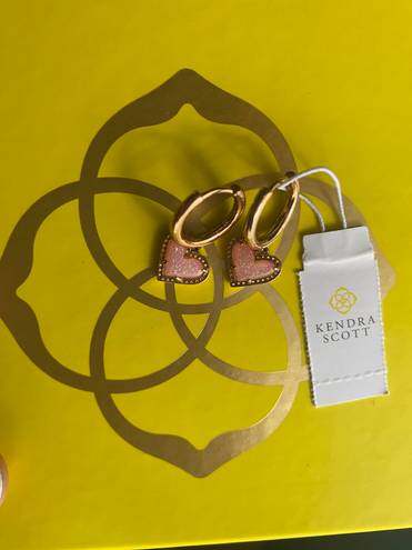 Kendra Scott Heart Earrings