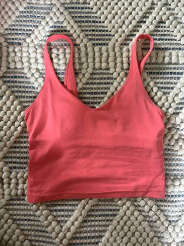 Lululemon Pink/orange  Align Tank