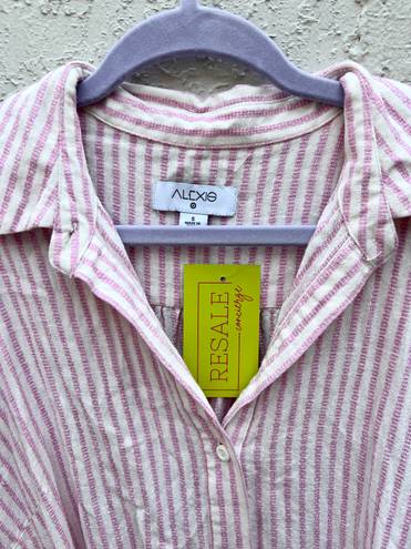 Alexis Dress Pink Striped