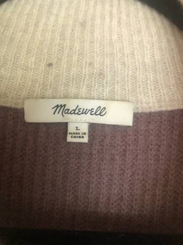 Madewell Glenbrook Merino Wool Half Zip Sweater