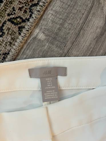 H&M Cream Trousers