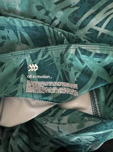 All In Motion Leaf Yoga Capris