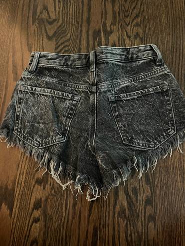 PacSun Black Jean Shorts