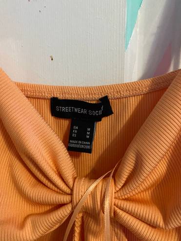 Charlotte Russe orange mini dress