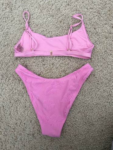 Koana Swim Pink Hibiscus Bikini Set